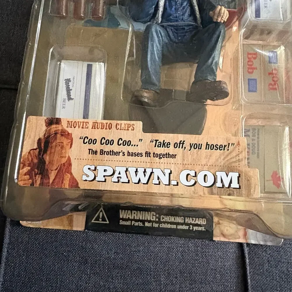 Bob & Doug McKenzie Figures Strange Brew Spawn Todd McFarlane Toys Vintage 2000